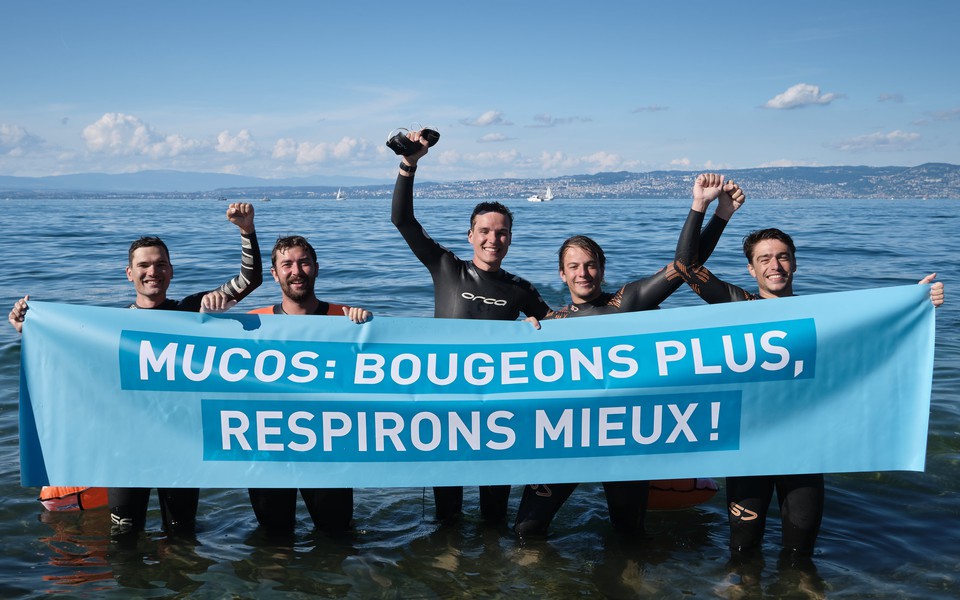 Photo de Traversée réussie du lac Léman